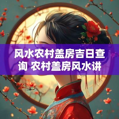 风水农村盖房吉日查询 农村盖房风水讲究