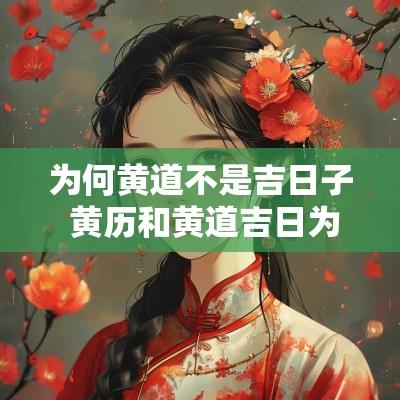 为何黄道不是吉日子 黄历和黄道吉日为什么不一样