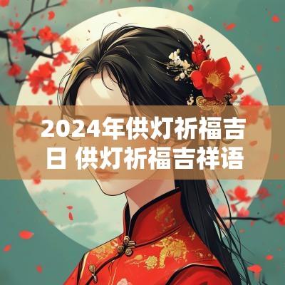 2025年供灯祈福吉日 供灯祈福吉祥语
