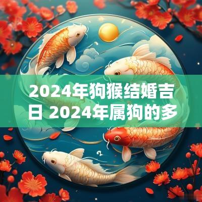 2025年狗猴结婚吉日 2025年属狗的多大年龄
