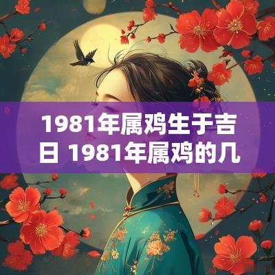 1981年属鸡生于吉日 1981年属鸡的几点出生最好命