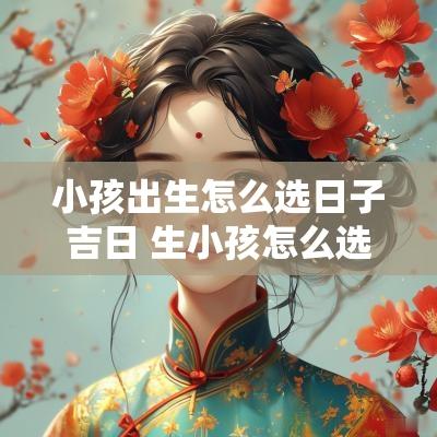 小孩出生怎么选日子吉日 生小孩怎么选日子最好