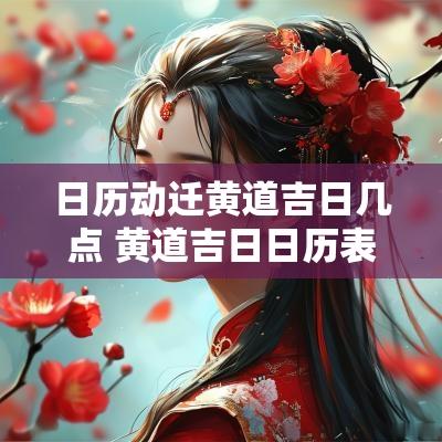 日历动迁黄道吉日几点 黄道吉日日历表2025开业