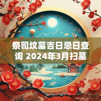 祭司坟墓吉日忌日查询 2025年3月扫墓祭奠黄道吉日查询