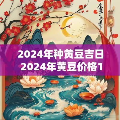 2025年种黄豆吉日 2025年黄豆价格1月份
