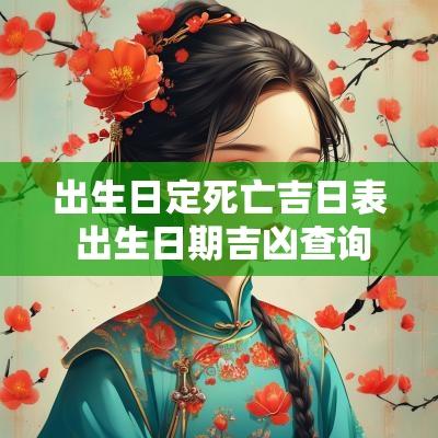 出生日定死亡吉日表 出生日期吉凶查询