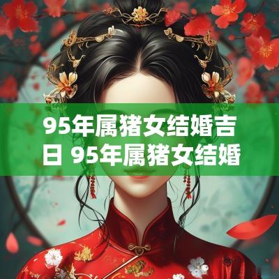 95年属猪女结婚吉日 95年属猪女结婚吉日是哪几天