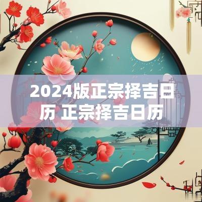 2025版正宗择吉日历 正宗择吉日历