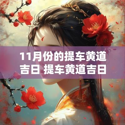 11月份的提车黄道吉日 提车黄道吉日11月份
