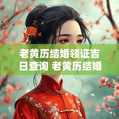 老黄历结婚领证吉日查询 老黄历结婚吉日查询