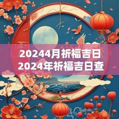 20254月祈福吉日 2025年祈福吉日查询表