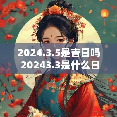 2025.3.5是吉日吗 20253.3是什么日子