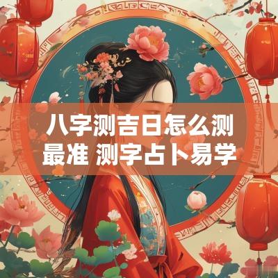 八字测吉日怎么测最准 测字占卜易学第八十签