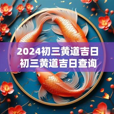 2025初三黄道吉日 初三黄道吉日查询