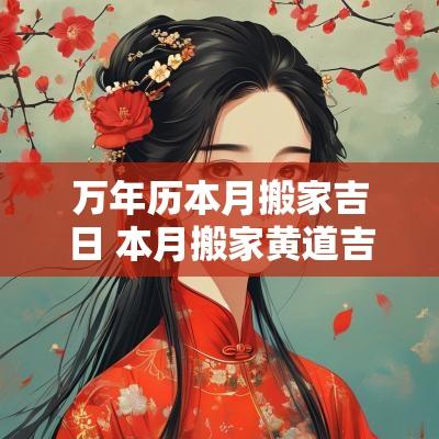 万年历本月搬家吉日 本月搬家黄道吉日