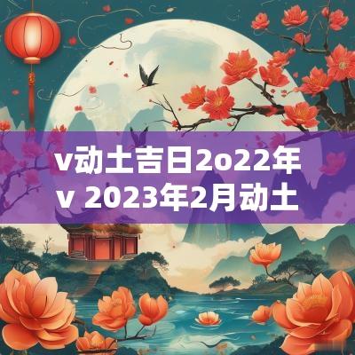 v动土吉日2o22年v 2025年2月动土黄道吉日查询