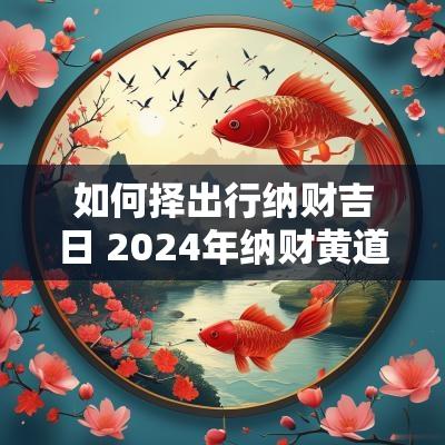 如何择出行纳财吉日 2025年纳财黄道吉日