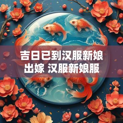 吉日已到汉服新娘出嫁 汉服新娘服