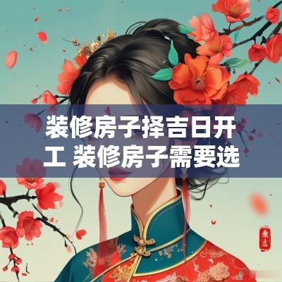 装修房子择吉日开工 装修房子需要选择吉日开工吗