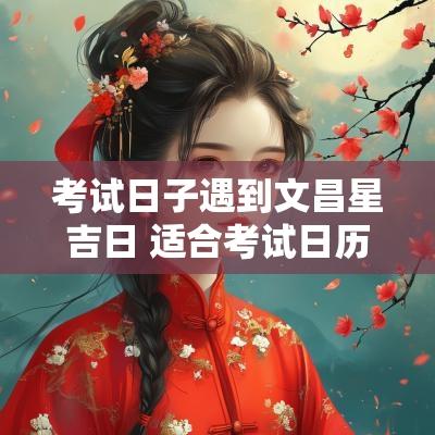 考试日子遇到文昌星吉日 适合考试日历的文案