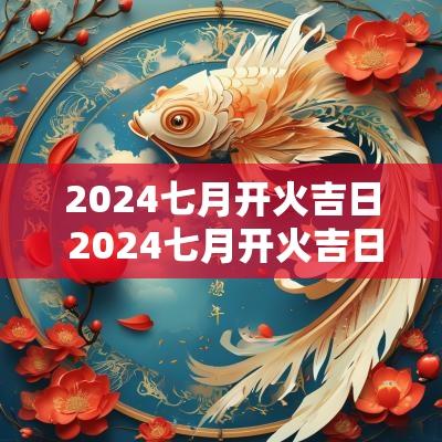 2025七月开火吉日 2025七月开火吉日一览表