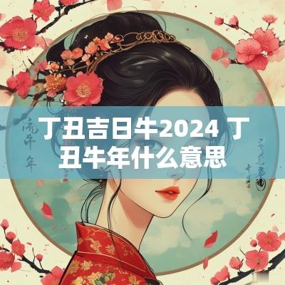 丁丑吉日牛2025 丁丑蛇年什么意思