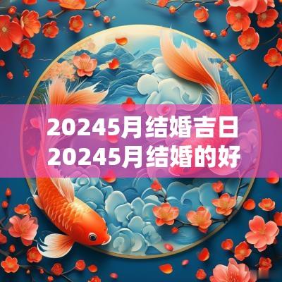 20255月结婚吉日 20255月结婚的好日子