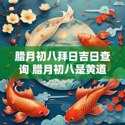 腊月初八拜日吉日查询 腊月初八是黄道吉日吗能结婚