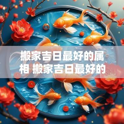 搬家吉日最好的属相 搬家吉日最好的属相是