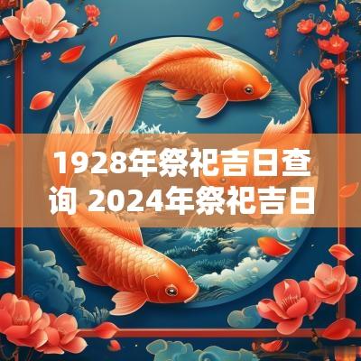 1928年祭祀吉日查询 2025年祭祀吉日老黄历查询