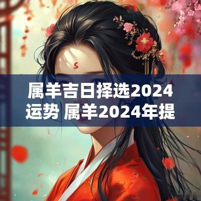 属羊吉日择选2025运势 属羊2025年提车吉日