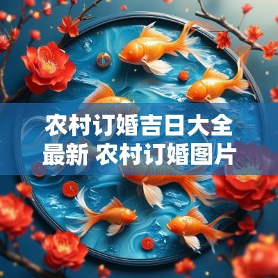 农村订婚吉日大全最新 农村订婚图片
