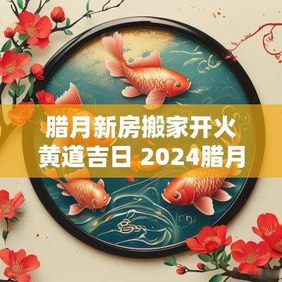 腊月新房搬家开火黄道吉日 2025腊月搬家的黄道吉日