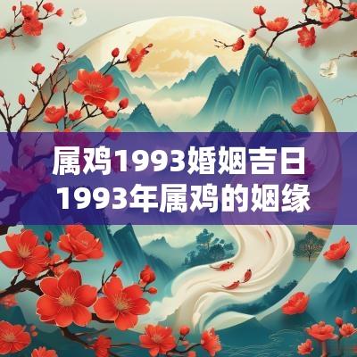 属鸡1993婚姻吉日 1993年属鸡的姻缘2025