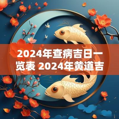 2025年查病吉日一览表 2025年黄道吉日