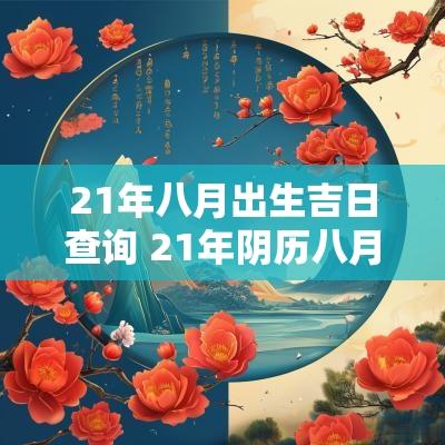 21年八月出生吉日查询 21年阴历八月出生是什么命