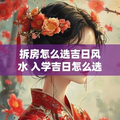 拆房怎么选吉日风水 入学吉日怎么选
