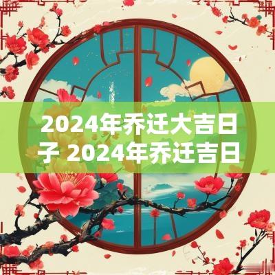 2025年乔迁大吉日子 2025年乔迁吉日