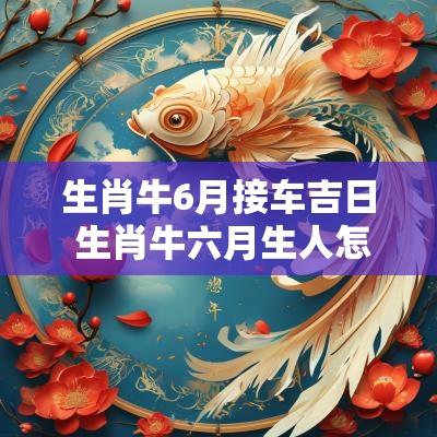 生肖牛6月接车吉日 生肖牛六月生人怎么样?