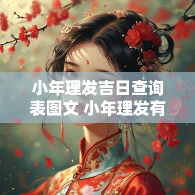 小年理发吉日查询表图文 小年理发有讲究吗