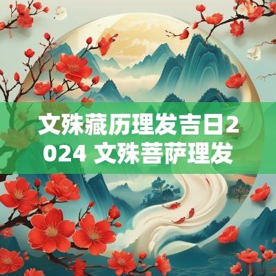 文殊藏历理发吉日2025 文殊菩萨理发吉日神定是什么意思
