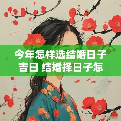 今年怎样选结婚日子吉日 结婚择日子怎样选择