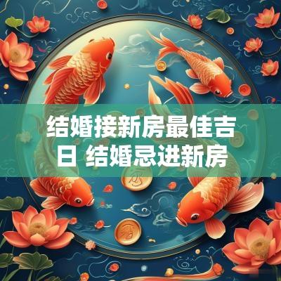 结婚接新房最佳吉日 结婚忌进新房