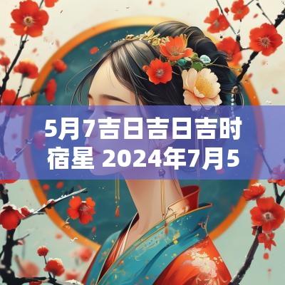 5月7吉日吉日吉时宿星 2025年7月5日是黄道吉日吗