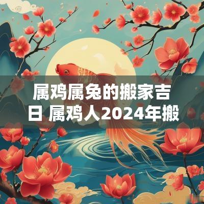 属鸡属兔的搬家吉日 属鸡人2025年搬家吉日