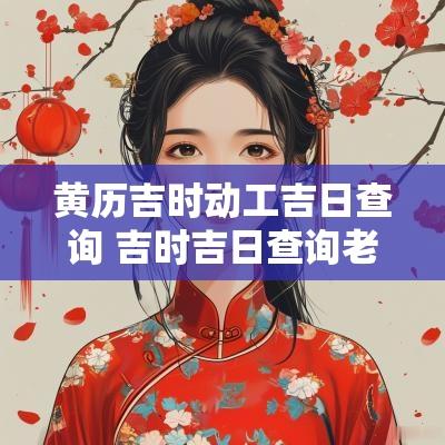 黄历吉时动工吉日查询 吉时吉日查询老黄历2025年 黄历吉时动工吉日查询 吉时吉日查询老黄历2025年