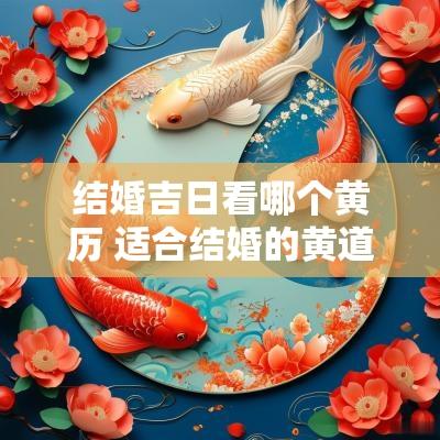 结婚吉日看哪个黄历 适合结婚的黄道吉日2025年