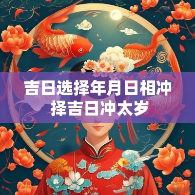 吉日选择年月日相冲 择吉日冲太岁