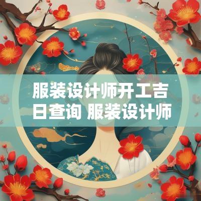 服装设计师开工吉日查询 服装设计师工作内容