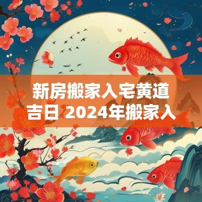 新房搬家入宅黄道吉日 2025年搬家入新房吉日